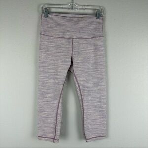 Lululemon Pink Wee Are From Space Wunder Under High Rise Athletic Tights Size 10
